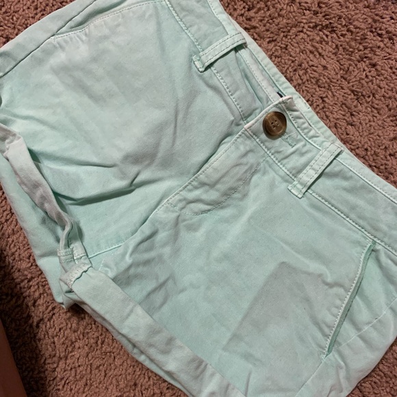 Mint Green American Eagle Shorts - Picture 1 of 1